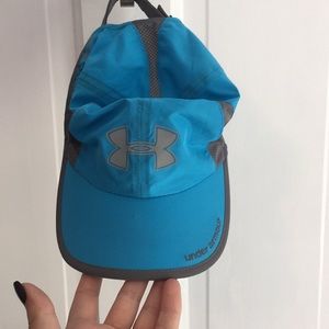 Underarmour turquoise running ball cap